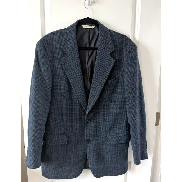Evan Picone Other - EVAN-PICONE FOLEY’S Tweed Blazer/Jacket, Blue, 100% Wool *see measurement vintag